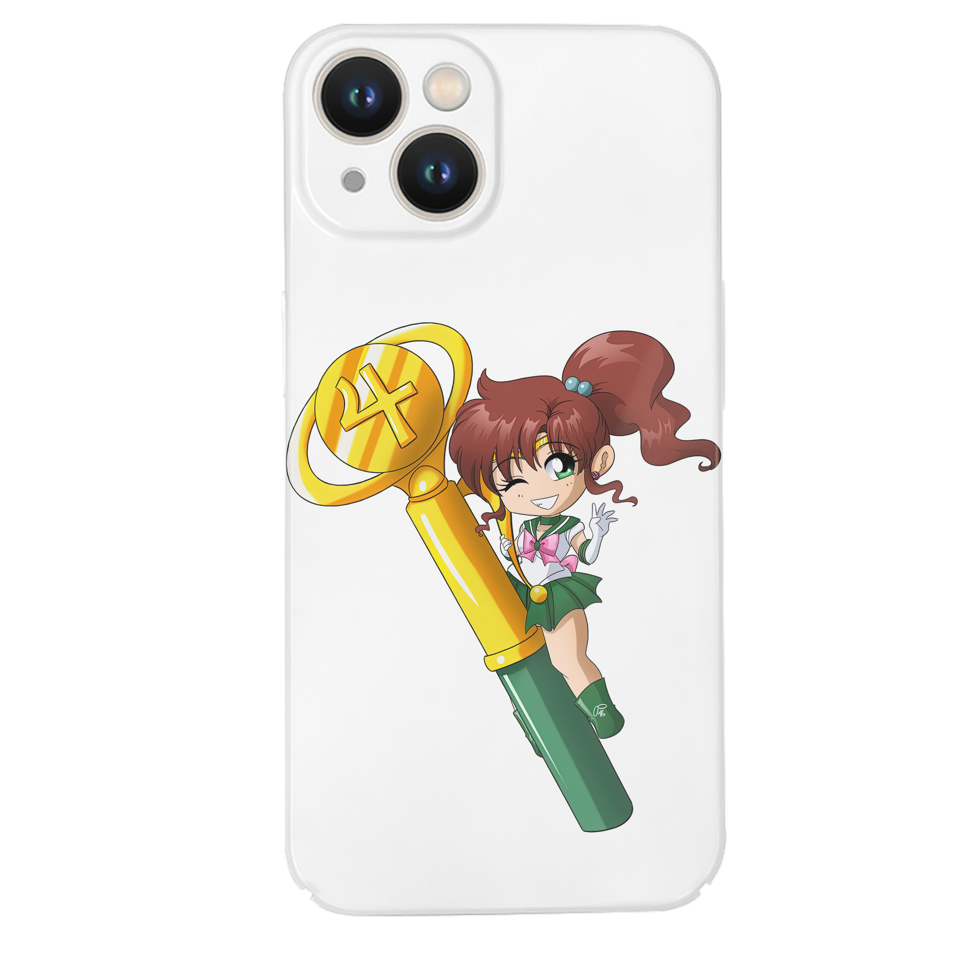 （画像用） 美少女戦士セーラームーン 木野 まこと きの まこと Sailor Moon Kino Makoto （セーラージュピター；Sailor Jupiter） 【iPhone 14シリーズ対応】ハードケース